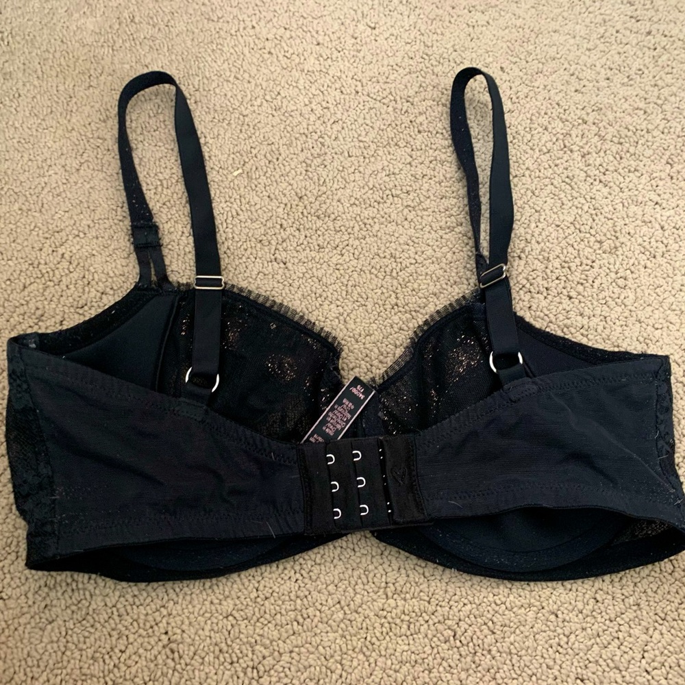 New VS Unlined, Underwire Black Sexy Bra